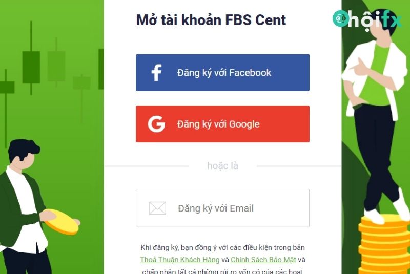 Mở tài khoản sàn FBS