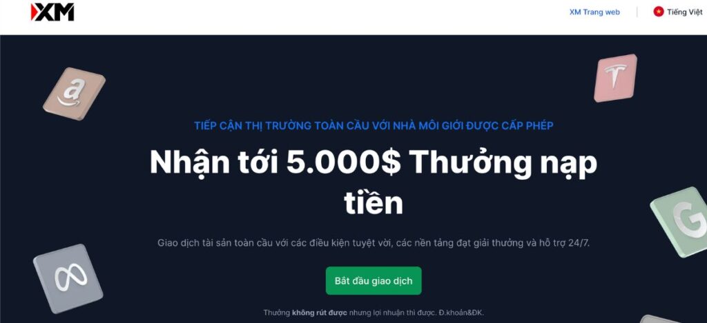 Đánh giá sàn Forex XM