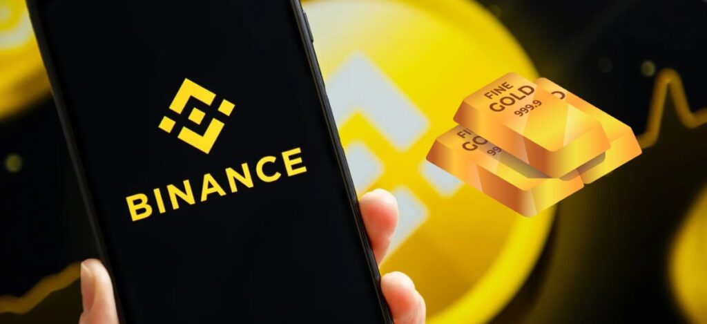 Giao dịch vàng trên Binance