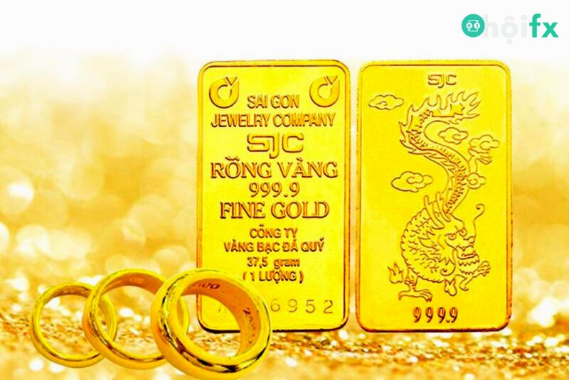 Giá vàng đang có chiều hướng giảm do lãi suất tăng dẫn đến USD tăng giá