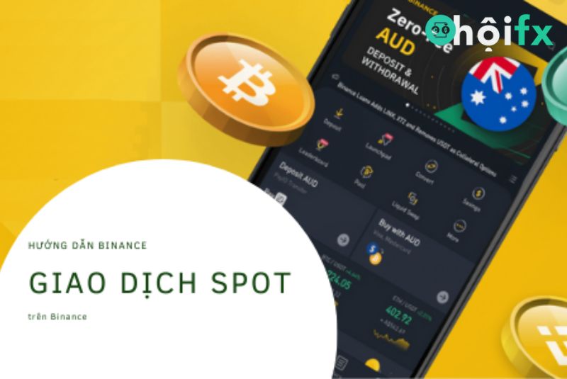 Spot là phương thức mua hoặc bán một coin này đổi lấy một coin khác