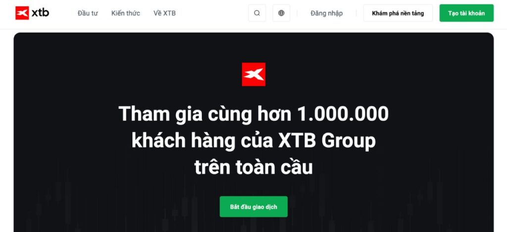 Mở tài khoản XTB